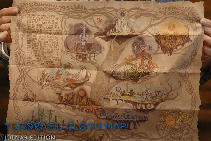 The Jotnar Edition cloth map