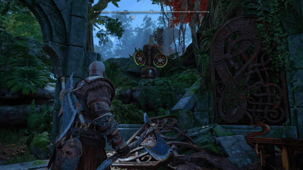 Where is the Eastern Barri Woods Nornir Chest in GoW