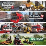 Simulation Platinum Bundle: Bus Construction Firefighting Lawn Mowing